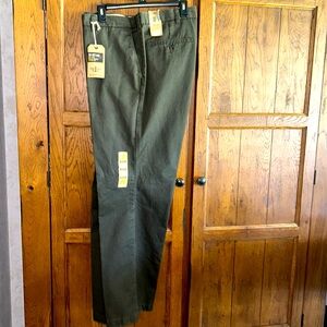 🆕DOCKERS⚓️42 X 32 Classic SOFT Khaki Brown PANTS D3 Flat Front⭐️